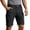 Black, variant on Mens Work Shorts Relaxed Fit Cargo Shorts for Men Breathable Casual Outdoor Daily Cargo Shorts