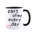 thumbnail image 3 of Funnil 2PCS Ceramic Coffee Mugs Wedding Gifts Set for Couples,Wife Husband Black, 3 of 3