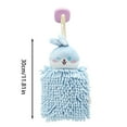 thumbnail image 2 of WMQPNNS New Trending Cartoon Little Rabbit Chenier Hand Towel Functional Animal Rabbit Hand Towel Todays Deals Clearance Sale, 2 of 4