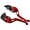 Red, variant on Motorcycle Handlebar Brake Clutches Lever Aluminum Construction Weather Design for CLICK150