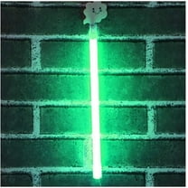 Letter Neon Lights, LED Neon Night Light Neon Lights Wall Decorative Night Light for Kids Bedroom Battery USB Operated Green