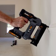 NuMax S18V31618G 18 Volt Cordless 3-in-1 16 and 18 Gauge 2 Finish Nailer / Stapler Kit with Lithium Ion Battery, Charger and Fasteners – 1000 Shots per Charge