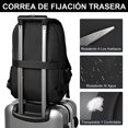 thumbnail image 4 of Mochila Impermeable，Mochila antirrobo，Mochila para mujer/hombre, mochila de viaje al aire libre con puerto USB para mochilas portátiles de hasta 15,6 pulgadas, 4 of 5