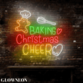 thumbnail image 4 of Glowneon Baking Christmas Cheer Led Sign, Bakery Shop Christmas Decor, 4 of 5