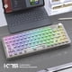 thumbnail image 3 of Teclado Mecánico Iluminado RGB Inalámbrico 2.4G Teclado Compacto K75 para PC Laptop, 3 of 9