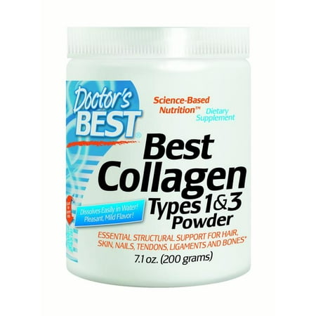 Doctor's Best Collagen Types 1 & 3 Powder, 7.1 Oz