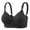 Black, variant on Fsqjgq Large Size Lace Bras for Women Comfort Underwear Full Coverage Back Support Push Up Bra Soft Bralettes Breathable Sports Wireless Bras 40