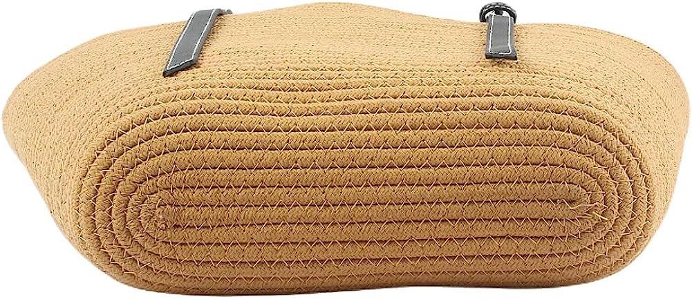 Kukuzhu Straw Tote Bag for Women Large Shoulder Bag Handwoven Handbag Purses Womens Summer Straw Beach Bag