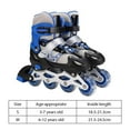 thumbnail image 4 of 3 en 1 Patins en Ligne Triskates et Patins à Roulettes Patins à Roulettes pour Enfants Patins à Roulettes Réglables Patins à Glace, 4 of 9