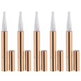 thumbnail image 5 of Nail Polish Rotate Pen 5Pcs Golden Plastic Multi-Purpose Use Twist-to-Dispense Storage Pen, 5 of 5