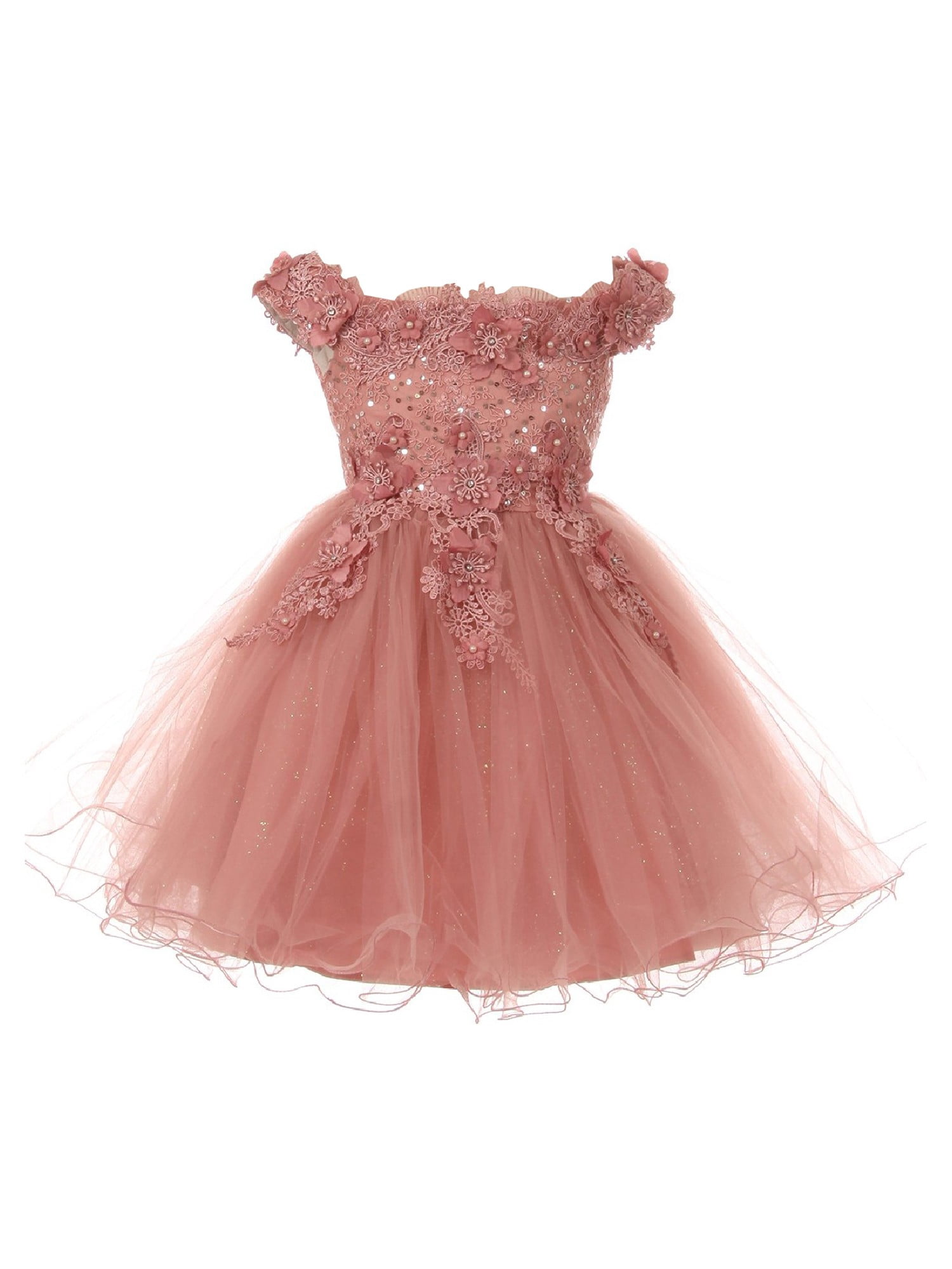 dusty rose junior bridesmaid dresses