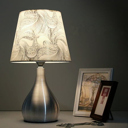 Bedside Lamps For Reading Modern Aluminum LED Read Desk Table Lamp Bedside Eye-Care Night Light Home Decor Bedroom With Bulb ()