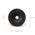 thumbnail image 2 of The ROP Shop Steering Wheel Hub Adapter for Golf Cart King Acc-SWBLACK, ACC-SW64B, ACC-SW65B, 2 of 6