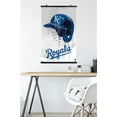 thumbnail image 5 of MLB Kansas City Royals - Drip Helmet 22 Wall Poster, 22.375" x 34", 5 of 5
