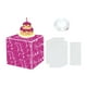 thumbnail image 3 of Cajón de dinero para cumpleaños, porta dinero para regalo con tarjeta extraíble, alcancía para cumpleaños para regalo, para esposa, novio, niños, papá Púrpura, 3 of 8