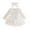 White, variant on Ulitacool Cute Onesies For Girls O Neck Long Sleeve Floral Romper Bodysuits Dress Headbands Set Pink 6-12 Months
