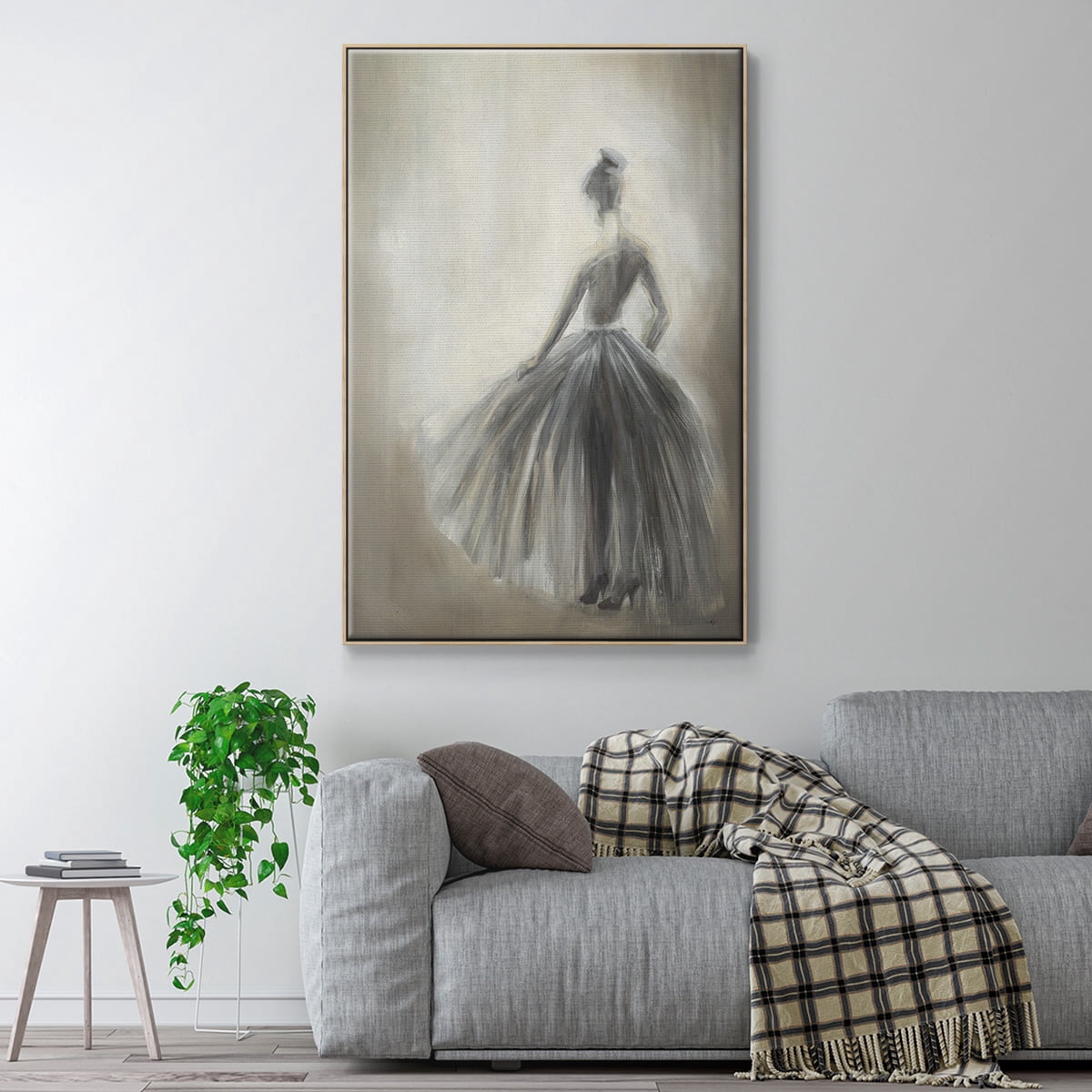 Over in the Light Framed Premium Gallery Wrapped Canvas - Ready to Hang