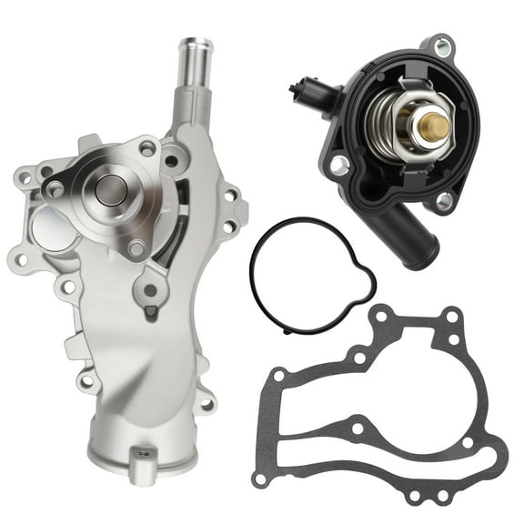 FEXON AW6662 Water Pump Thermostat Kit Compatible with 2013-2020 Encore/2011-2016 Cruze/2012-2020 Sonic/2013-2020 Trax 1.4L Turbo, Replaces OE 25192709 55565336 902808