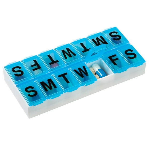 Ezy Dose 14-Day Contour Pill Reminder, Medium
