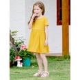 thumbnail image 4 of Vestido PATPAT para niña pequeña con estampado floral, paquete de 3, 5 a 6 años, 4 of 9
