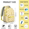 thumbnail image 6 of Trendy Hamburg Print Backpack - Durable Bookbag for Teens & Adults, Spacious School Backpack with Padded Straps & Organizational Pockets for Daily Use, 6 of 6