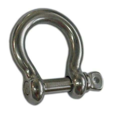 Chain Rigging Bow Shackle for Boat 3/4´´ -Stainless Steel Bow Type -, 316 Stainless Steel By Five