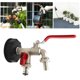thumbnail image 4 of Adaptador de tanque de agua IBC de jardín de cobre para jardín, conector de de grifo de agua, herramienta de montaje de rosca interna, fácil C Macarena Adaptador de tanque IBC, 4 of 8
