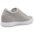 thumbnail image 2 of CMR CHAMARIPA Height Increasing Sports Shoes - Elevator Shoes Sneakers Women's - Gray Leather Sneakers 6 CM / 2.36 Inches, 2 of 5