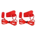 thumbnail image 1 of Llave de Cinta de Correr Magné, Llave de Seguridad de Cinta de Cinta Roja Eficiente 2 Piezas Seguras para El Hogar, 1 of 7