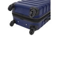 thumbnail image 5 of Wrangler 5 Piece Rolling Hardside Luggage Set, Blue, 5 of 9