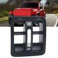 thumbnail image 1 of Center Dash Power Window Switch Bezel, Sturdy Construction 1RP75DX9AC Wearproof Door Window Switch Bezel Trim  for JK BODY STYLE 4 DOOR 2011-2018, 1 of 7