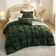 thumbnail image 4 of Juego de Edredón Bedsure King Size Verde Oscuro con Capitoné Bohemio 3 Piezas, 4 of 8