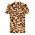 thumbnail image 5 of 4X Mens T Shirts Big & Tall M-5XL Plus Size Short Sleeve Crewneck Tshirts Shirt Pullover Slim Camouflage-Printed Casual Going Out Tees Tops Clearance, 5 of 5