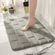 thumbnail image 4 of Alfombras de baño, tapete de baño, alfombra de área, alfombras para sala de estar, alfombra de baño absorbente de agua, tapete de entrada seco para ducha, alfombra antideslizante de color sólido para, 4 of 6