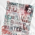 thumbnail image 3 of Harry Potter Death Eaters Most Wanted News Clippings Kids T Shirt (Small) for Youth Toddler Boys and Girls, White, 3 of 5