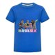 thumbnail image 1 of Camiseta Roblox Infantil Estampada, Playera para Niño Ninas Gamer con Diseño de Personajes, Ideal para Verano y Regalos, 1 of 4