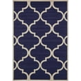 thumbnail image 5 of Unique Loom Trellis Collection Area Rug - Austin (8' x 11' Rectangle Navy Blue/Beige), 5 of 11