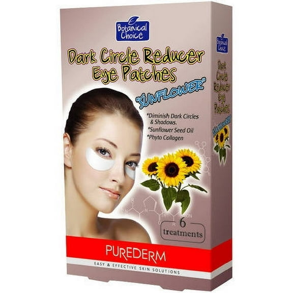Purederm Dark Circle Reducer Eye Patches, 6 count