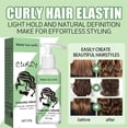 thumbnail image 4 of Elasticidad para cabello rizado, hidratación, fijación duradera, elasticidad para cabello rizado, 50 g de elastina, 4 of 9