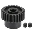 thumbnail image 1 of Engrenage de moteur en métal 48P, pignon 24T avec vis, accessoires de mise à niveau pour voiture télécommandée 1/10 1/16, 1 of 4
