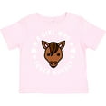 thumbnail image 3 of Inktastic A Girl Who Loves Horses Boys or Girls Toddler T-Shirt, 3 of 5