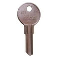 thumbnail image 6 of Kaba Ilco Corp. E-Z-Go Key Blank 1677 - Brass, Nickel Finish - 10 Pack, 6 of 6
