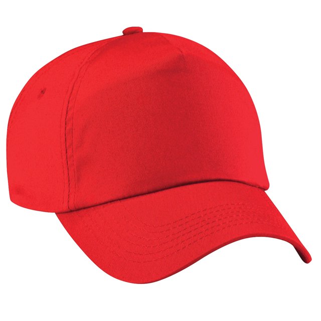 Beechfield Plain Original 5 Panel Baseball Cap