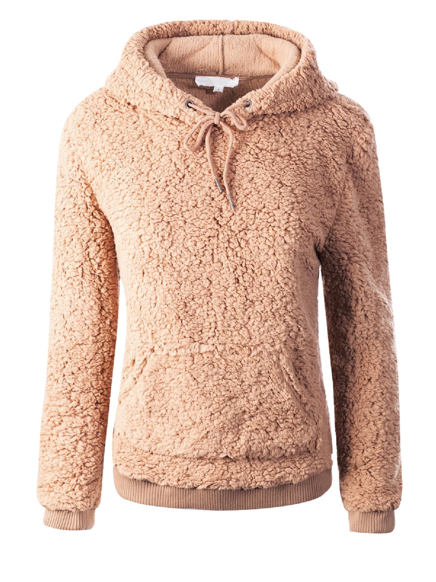 camel sherpa pullover