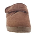 thumbnail image 3 of Old Friend Footwear Old Friend Adjustable Bootee Slipper Brown | 421197 215, 3 of 5