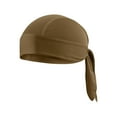 thumbnail image 2 of Cooling Skull Cap for Men and Women, Moisture Wicking Cycling Hat, Ice Silk Breathable Bandana for Outdoor Sports and Running Brown, 2 of 3