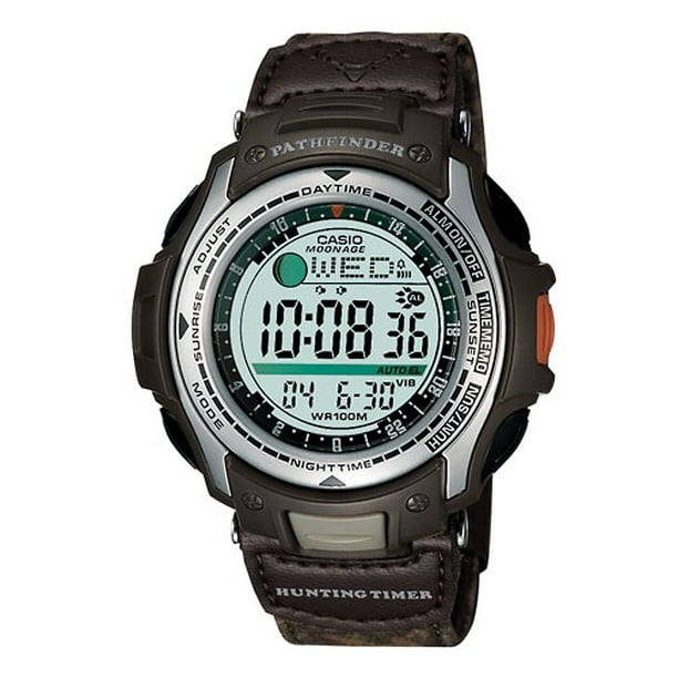 casio pathfinder fishing timer watch