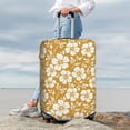 thumbnail image 7 of Disketp Rose Flowers Elastic Travel Luggage Cover Travel Suitcase Protective Cover For Trunk Case Apply To 18''-32'' Suitcase Cover-Medium, 7 of 7