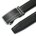 thumbnail image 7 of Sendefn Men's Leather Belt Automatic Ratchet Buckle Slide Belt for Dress Casual Trim to Fit with Gift Box, 7 of 7