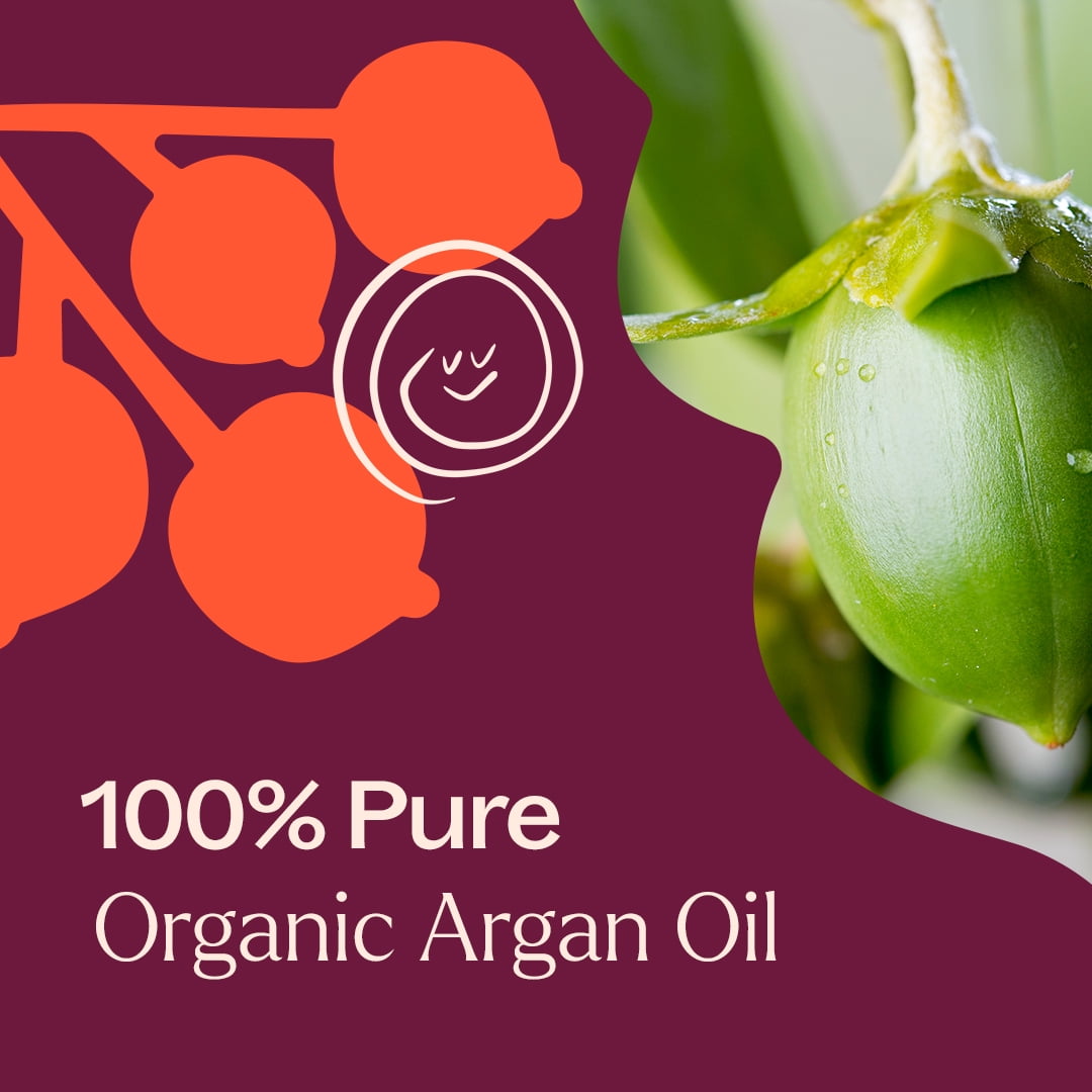 Plant Therapy Organic Argan Hair Oil, USDA Certified, First-Press, Virgin, For Face, Hair, Skin, Nails and Cuticles 4 oz